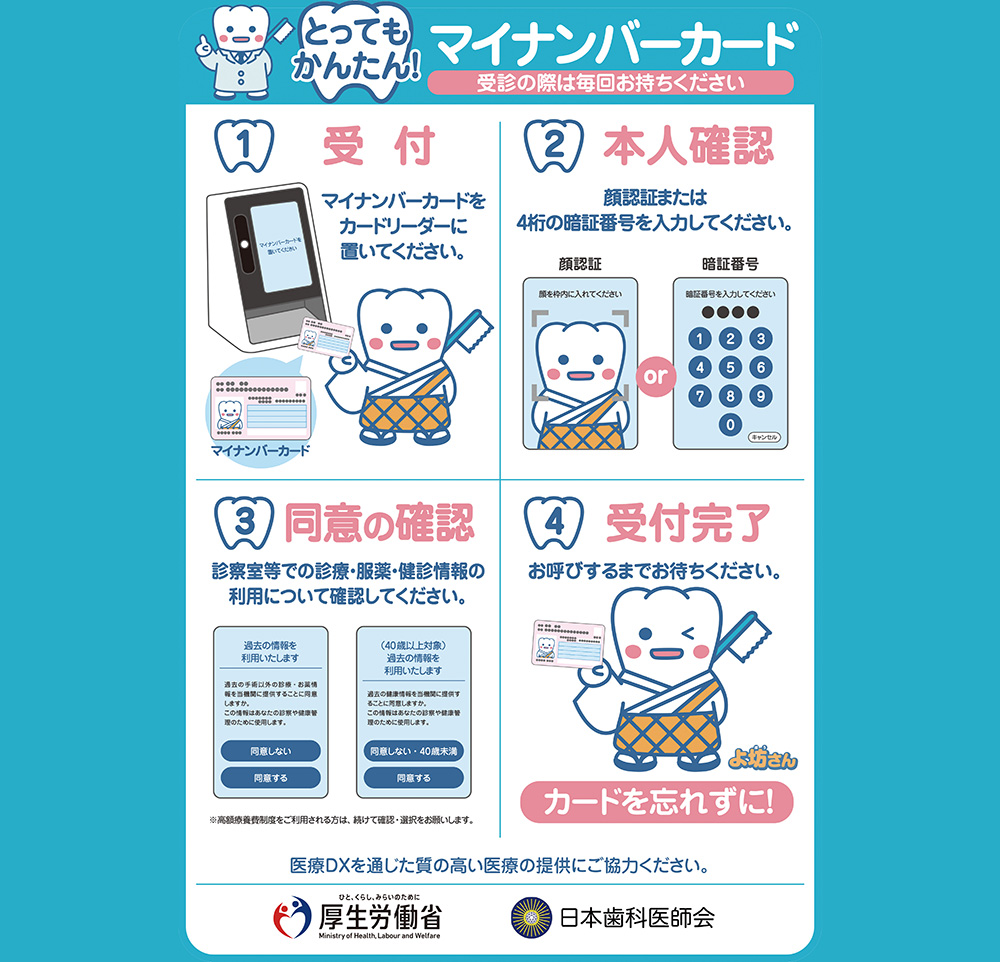 とってもかんたん！マイナンバーカード
